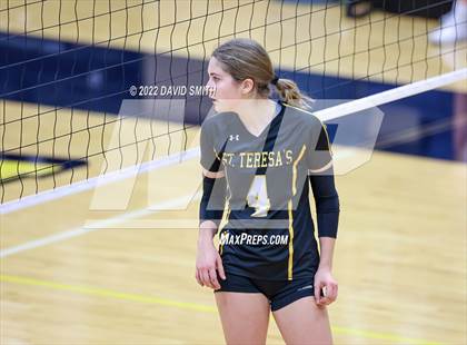 Thumbnail 2 in St. Teresa's Academy vs. Liberty North (MSHSAA Class 5 Quarterfinal) photogallery.