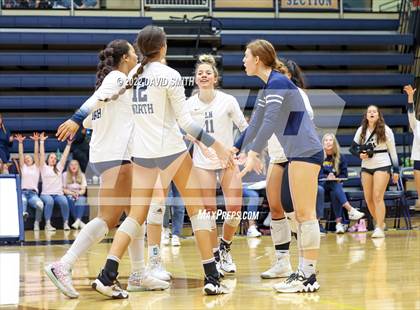 Thumbnail 1 in St. Teresa's Academy vs. Liberty North (MSHSAA Class 5 Quarterfinal) photogallery.
