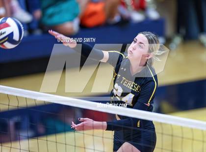 Thumbnail 3 in St. Teresa's Academy vs. Liberty North (MSHSAA Class 5 Quarterfinal) photogallery.