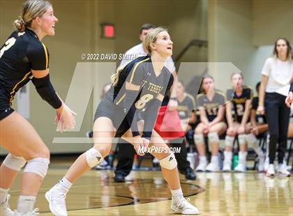 Thumbnail 1 in St. Teresa's Academy vs. Liberty North (MSHSAA Class 5 Quarterfinal) photogallery.