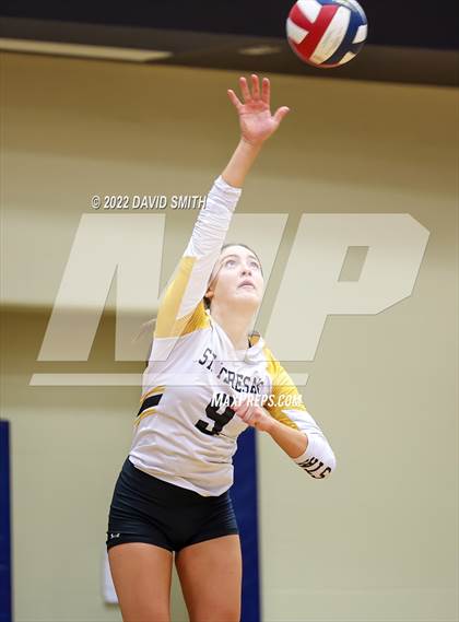 Thumbnail 2 in St. Teresa's Academy vs. Liberty North (MSHSAA Class 5 Quarterfinal) photogallery.