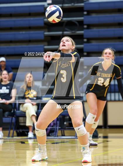Thumbnail 1 in St. Teresa's Academy vs. Liberty North (MSHSAA Class 5 Quarterfinal) photogallery.