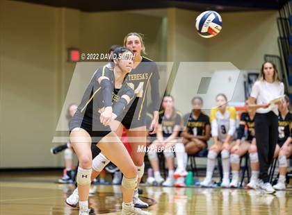 Thumbnail 3 in St. Teresa's Academy vs. Liberty North (MSHSAA Class 5 Quarterfinal) photogallery.