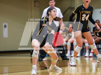 Thumbnail 1 in St. Teresa's Academy vs. Liberty North (MSHSAA Class 5 Quarterfinal) photogallery.