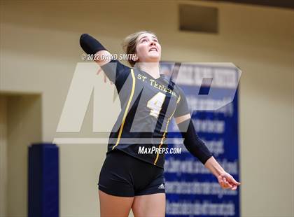 Thumbnail 2 in St. Teresa's Academy vs. Liberty North (MSHSAA Class 5 Quarterfinal) photogallery.