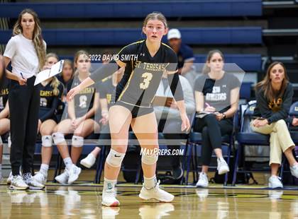 Thumbnail 2 in St. Teresa's Academy vs. Liberty North (MSHSAA Class 5 Quarterfinal) photogallery.