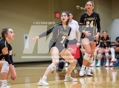 Thumbnail 2 in St. Teresa's Academy vs. Liberty North (MSHSAA Class 5 Quarterfinal) photogallery.