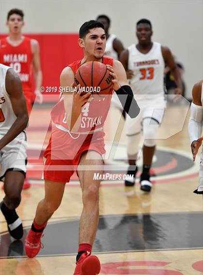 Thumbnail 3 in Booker T. Washington vs Miami Christian (Sun Bash Tournament) photogallery.