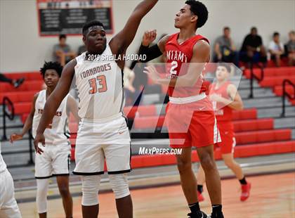 Thumbnail 2 in Booker T. Washington vs Miami Christian (Sun Bash Tournament) photogallery.