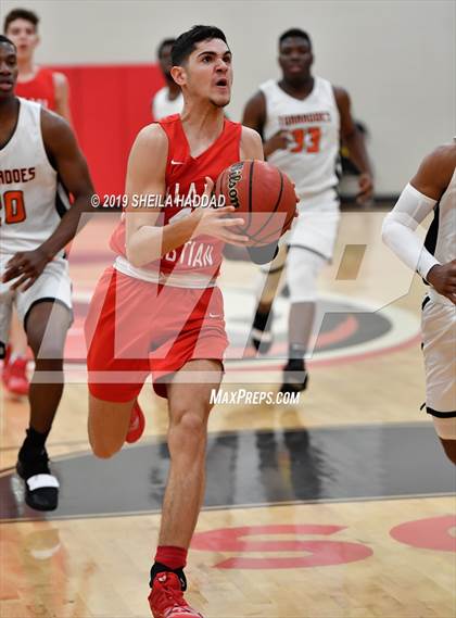 Thumbnail 1 in Booker T. Washington vs Miami Christian (Sun Bash Tournament) photogallery.