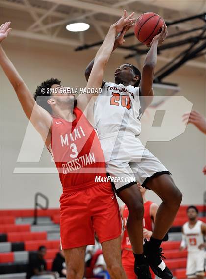 Thumbnail 3 in Booker T. Washington vs Miami Christian (Sun Bash Tournament) photogallery.