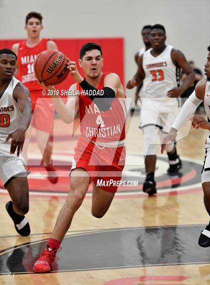 Thumbnail 1 in Booker T. Washington vs Miami Christian (Sun Bash Tournament) photogallery.