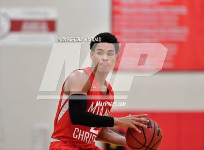 Thumbnail 1 in Booker T. Washington vs Miami Christian (Sun Bash Tournament) photogallery.