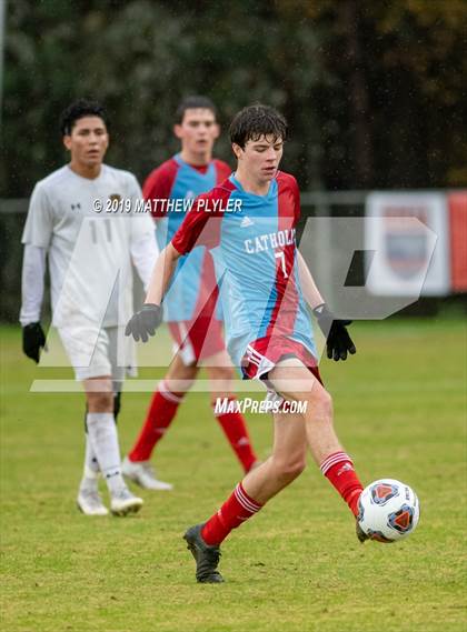 Thumbnail 1 in Walter M. Williams vs. Charlotte Catholic (NCHSAA 3A Final) photogallery.
