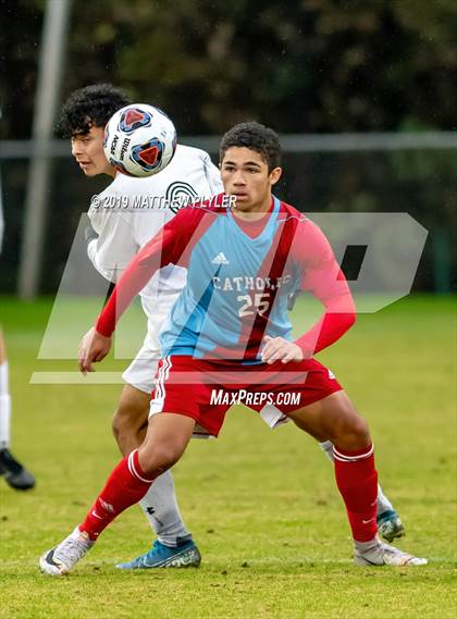 Thumbnail 2 in Walter M. Williams vs. Charlotte Catholic (NCHSAA 3A Final) photogallery.