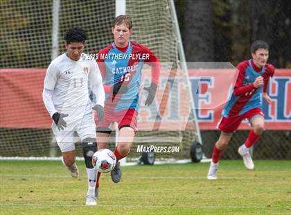 Thumbnail 1 in Walter M. Williams vs. Charlotte Catholic (NCHSAA 3A Final) photogallery.