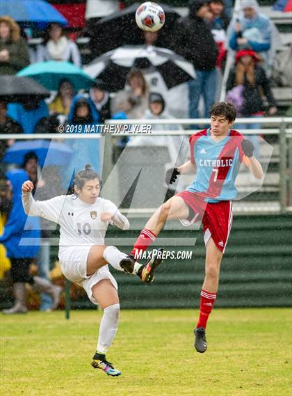 Thumbnail 2 in Walter M. Williams vs. Charlotte Catholic (NCHSAA 3A Final) photogallery.