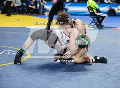 Thumbnail 3 in NYSPHSAA D2 State Championship Wrestling Quarterfinals  photogallery.