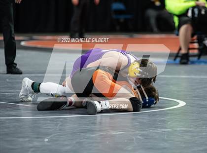 Thumbnail 1 in NYSPHSAA D2 State Championship Wrestling Quarterfinals  photogallery.