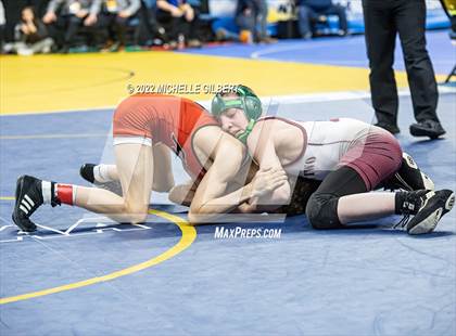 Thumbnail 3 in NYSPHSAA D2 State Championship Wrestling Quarterfinals  photogallery.