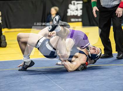 Thumbnail 3 in NYSPHSAA D2 State Championship Wrestling Quarterfinals  photogallery.