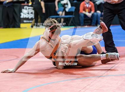 Thumbnail 3 in NYSPHSAA D2 State Championship Wrestling Quarterfinals  photogallery.