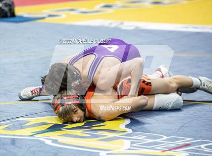 Thumbnail 3 in NYSPHSAA D2 State Championship Wrestling Quarterfinals  photogallery.