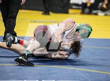 Thumbnail 3 in NYSPHSAA D2 State Championship Wrestling Quarterfinals  photogallery.