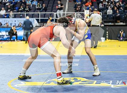Thumbnail 1 in NYSPHSAA D2 State Championship Wrestling Quarterfinals  photogallery.