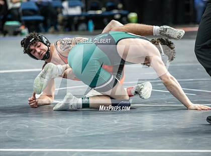Thumbnail 3 in NYSPHSAA D2 State Championship Wrestling Quarterfinals  photogallery.