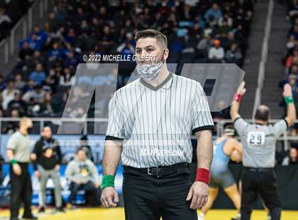 Thumbnail 3 in NYSPHSAA D2 State Championship Wrestling Quarterfinals  photogallery.