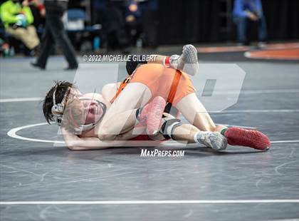 Thumbnail 1 in NYSPHSAA D2 State Championship Wrestling Quarterfinals  photogallery.