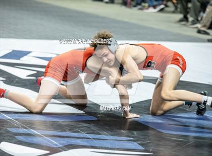 Thumbnail 1 in NYSPHSAA D2 State Championship Wrestling Quarterfinals  photogallery.