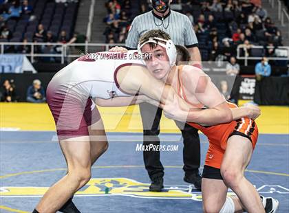 Thumbnail 1 in NYSPHSAA D2 State Championship Wrestling Quarterfinals  photogallery.