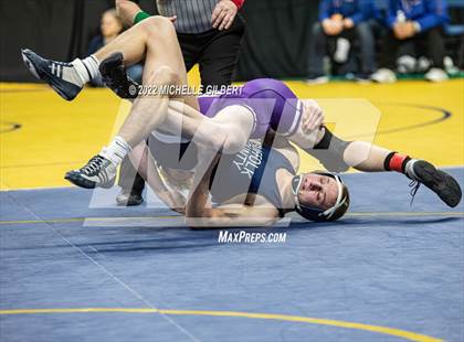 Thumbnail 2 in NYSPHSAA D2 State Championship Wrestling Quarterfinals  photogallery.