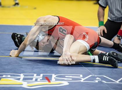 Thumbnail 1 in NYSPHSAA D2 State Championship Wrestling Quarterfinals  photogallery.