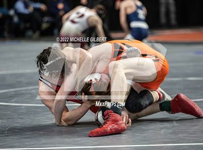 Thumbnail 1 in NYSPHSAA D2 State Championship Wrestling Quarterfinals  photogallery.