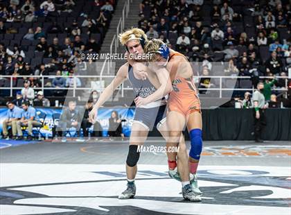 Thumbnail 1 in NYSPHSAA D2 State Championship Wrestling Quarterfinals  photogallery.
