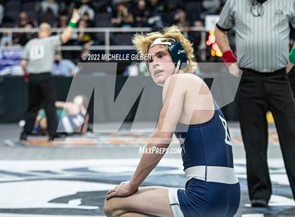 Thumbnail 3 in NYSPHSAA D2 State Championship Wrestling Quarterfinals  photogallery.