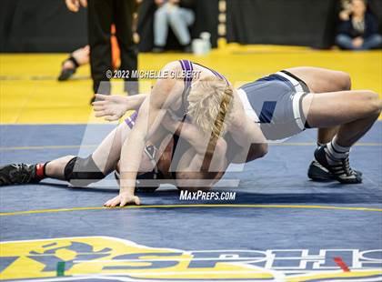 Thumbnail 2 in NYSPHSAA D2 State Championship Wrestling Quarterfinals  photogallery.