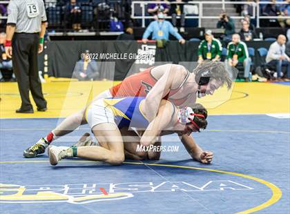 Thumbnail 1 in NYSPHSAA D2 State Championship Wrestling Quarterfinals  photogallery.