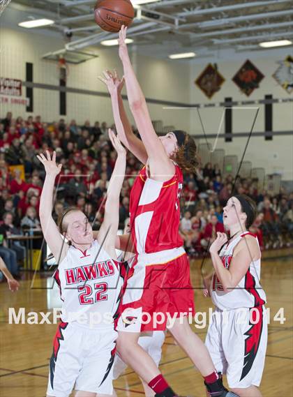 Thumbnail 3 in Owen-Withee vs South Shore (WIAA D5 Sectional Final)  photogallery.
