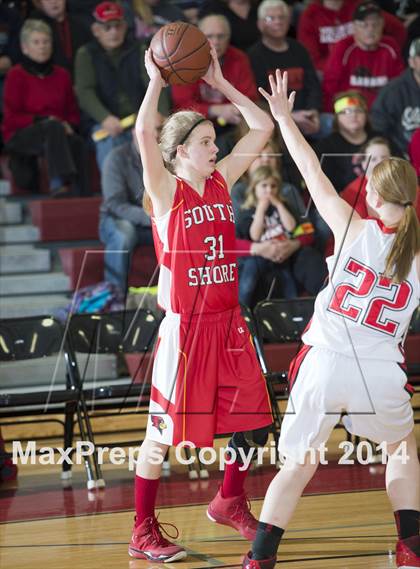 Thumbnail 2 in Owen-Withee vs South Shore (WIAA D5 Sectional Final)  photogallery.