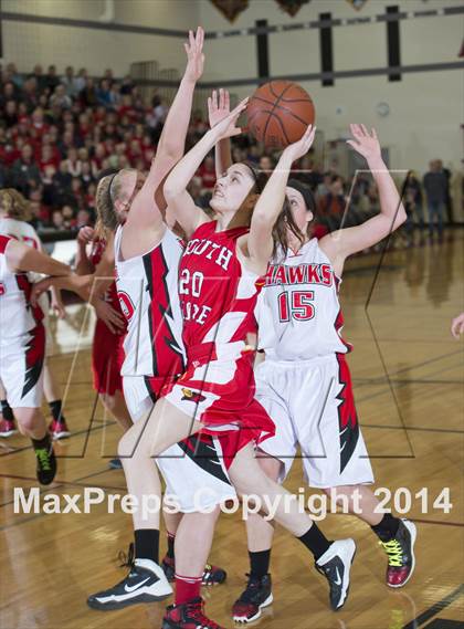 Thumbnail 2 in Owen-Withee vs South Shore (WIAA D5 Sectional Final)  photogallery.