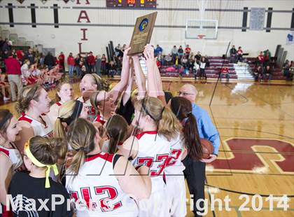 Thumbnail 1 in Owen-Withee vs South Shore (WIAA D5 Sectional Final)  photogallery.