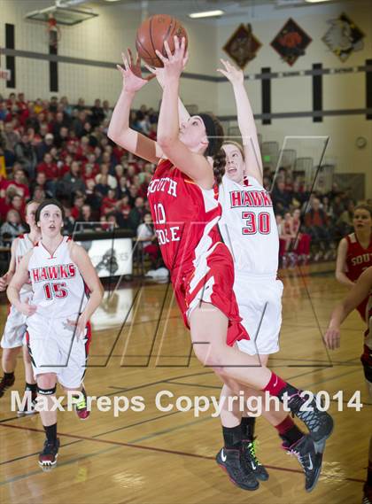 Thumbnail 1 in Owen-Withee vs South Shore (WIAA D5 Sectional Final)  photogallery.