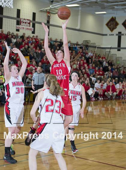 Thumbnail 3 in Owen-Withee vs South Shore (WIAA D5 Sectional Final)  photogallery.