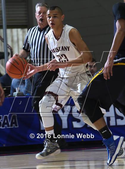 Thumbnail 2 in Oriskany vs Clark Academy (NYSPHSAA Class D Semifinal) photogallery.