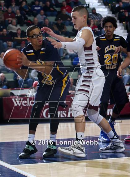 Thumbnail 2 in Oriskany vs Clark Academy (NYSPHSAA Class D Semifinal) photogallery.