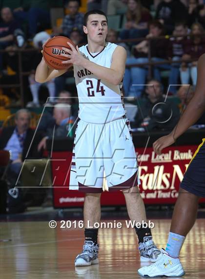 Thumbnail 3 in Oriskany vs Clark Academy (NYSPHSAA Class D Semifinal) photogallery.